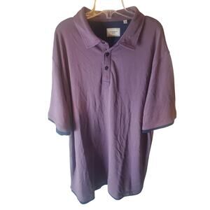 7Diamonds Purple Polo Shirt, Size XL, NWOT